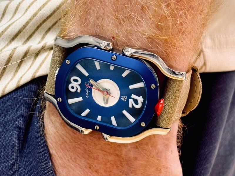 W24 watch worn on wrist