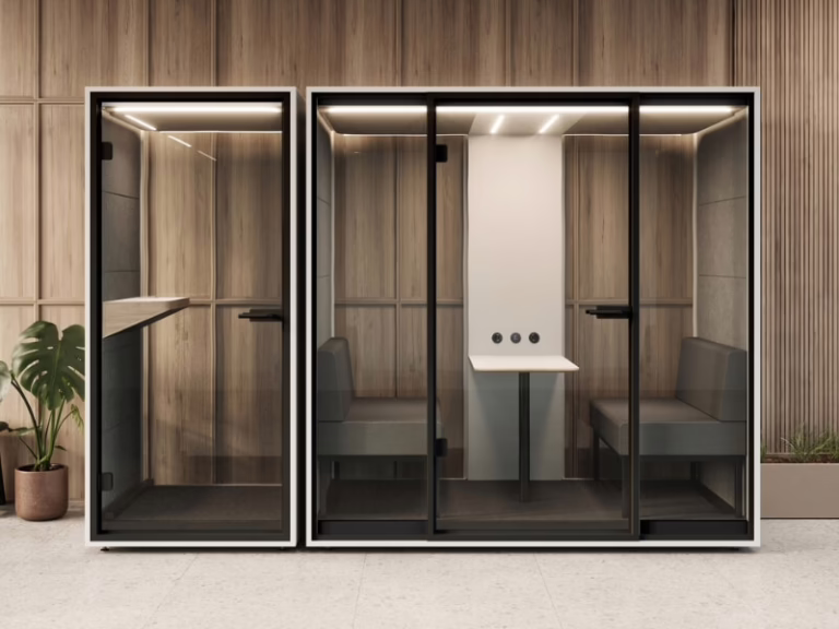 Box4 acoustic pod in modern office