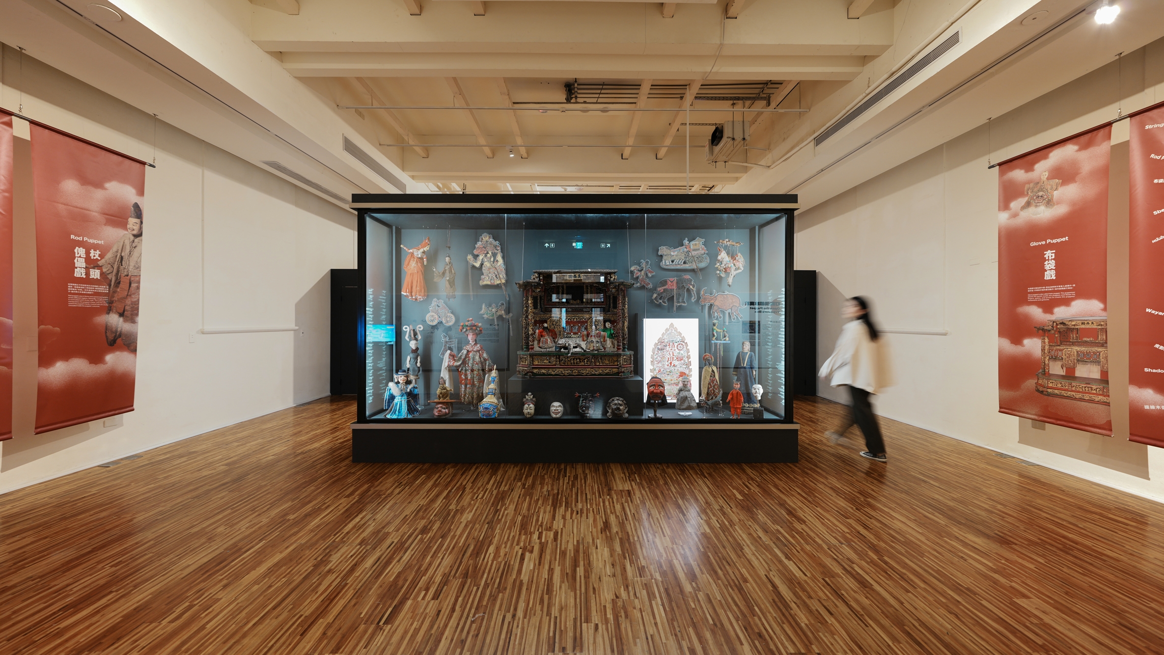 Interactive exhibition design in Puppets: Expressions of Cultures